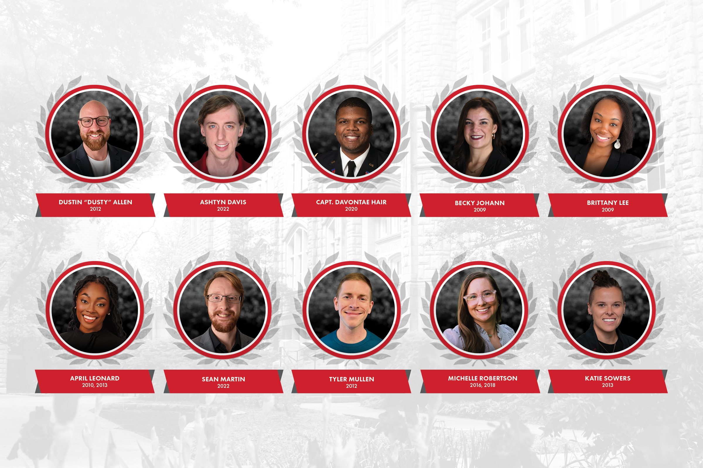 2026 10 Under 40 Honorees