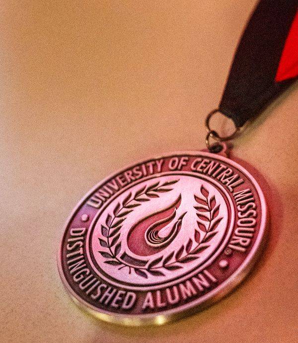 Distinguished Alumni medallion