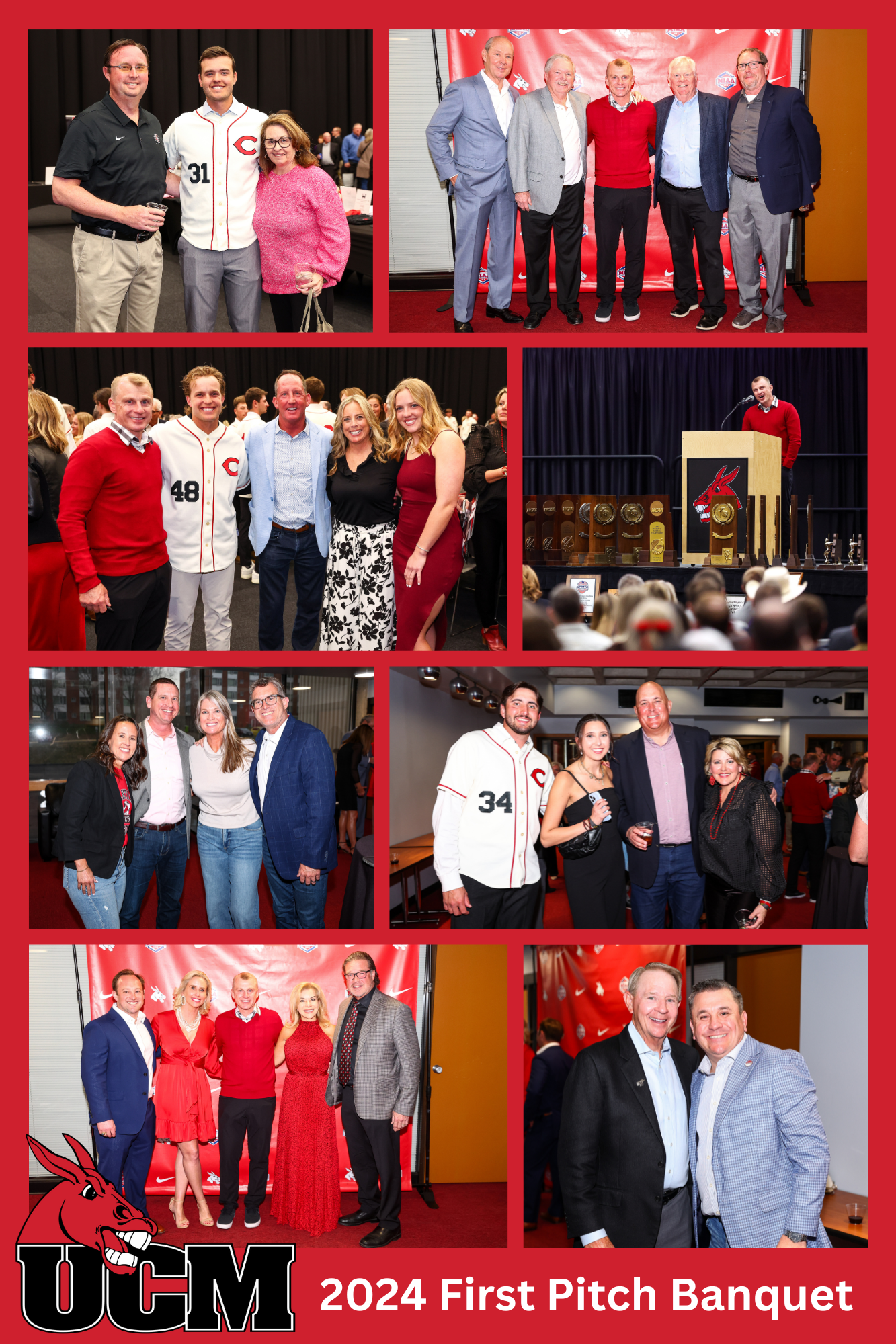2024 First Pitch Banquet Photo Collage