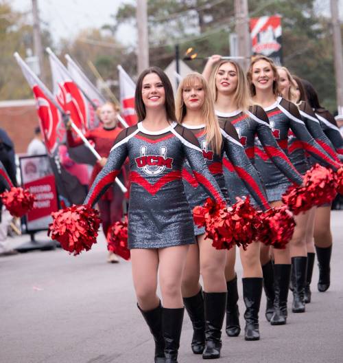 mulekickers in homecoming parade