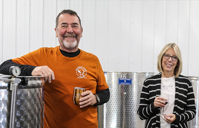 Thumbnail image: UCM Alums Kenny and Beth Dale at their winery