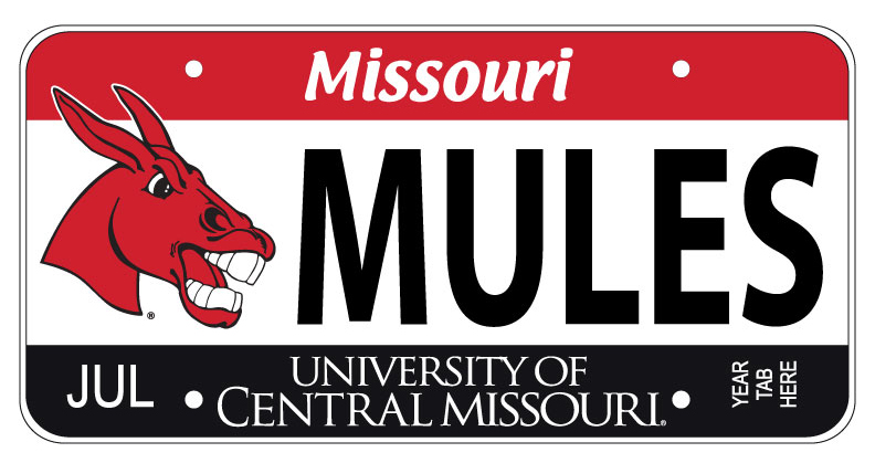 UCM License Plate